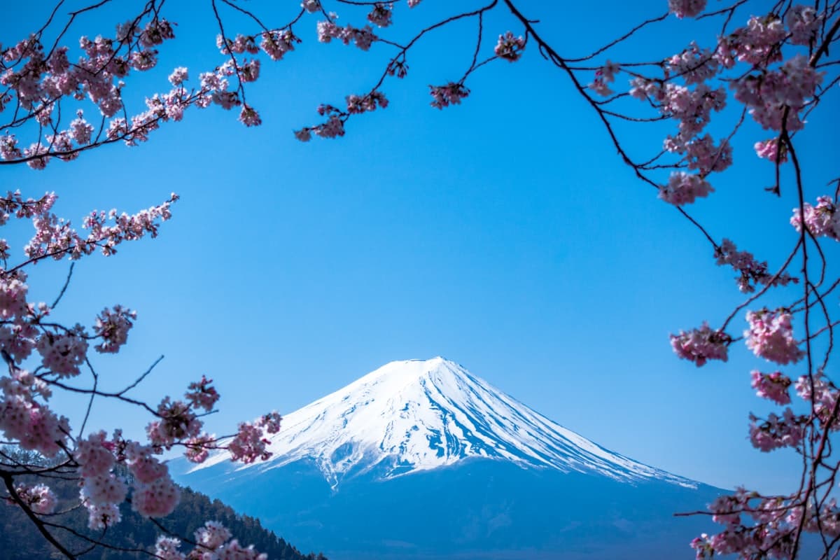 By Mount Fuji